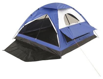 Panda Junior Breeze 3.1 Καλοκαιρινή Σκηνή Camping Igloo Μπλε για 3 Άτομα 205x205x130εκ.