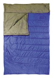 Panda Sleeping Bag Διπλό 2 Εποχών Blue/Khaki