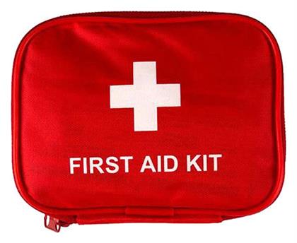 Panora Ιατρική Τσάντα Α' Βοηθειών σε Κόκκινο Χρώμα