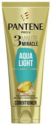 Pantene Pro-V 3 Minute Miracle Aqua Light Conditioner Ενυδάτωσης για Όλους τους Τύπους Μαλλιών 200ml από το e-Fresh