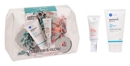 Panthenol Extra Πακέτο Προσφοράς Cleanse & Glow Retinol Anti Aging Face Cream 30ml & Face Cleansing Gel 150ml