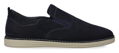 Parex Δερμάτινα Ανδρικά Slip-On Μπλε