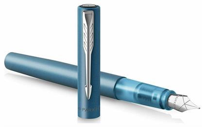 Parker Vector XL Ανταλλακτική Μύτη Πένας Medium Μπλε από Αλουμίνιο με Μπλε Μελάνι και με 1 Ανταλλακτικές Μύτες