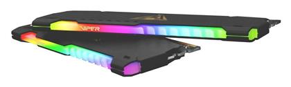 Patriot Viper Steel RGB 16GB DDR4 με 2 Modules (2x8GB)