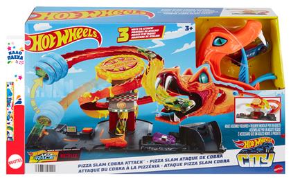 Παιχνιδολαμπάδα Hot Wheels City Πίστα Φίδι για 4+ Ετών