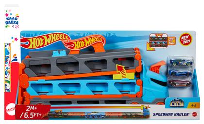 Παιχνιδολαμπάδα Speedway Hauler για 3+ Ετών Hot Wheels