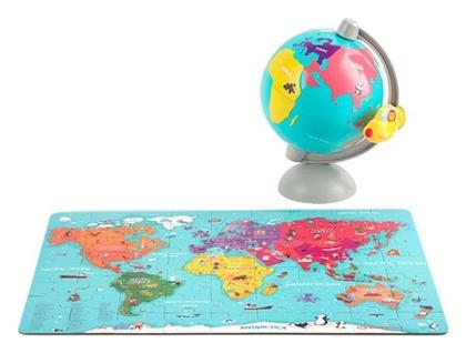 Παιδικό Puzzle Globe World Map 64pcs για 3+ Ετών Top Bright