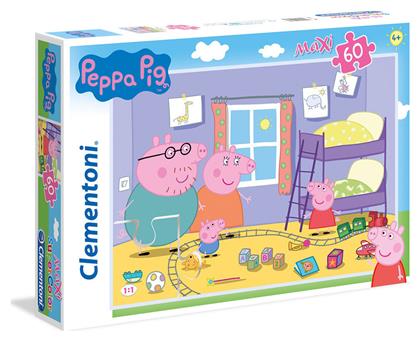 Παιδικό Puzzle Peppa Pig 60pcs για 4+ Ετών Clementoni από το Filinda