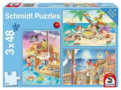 Παιδικό Puzzle Πειρατές 48pcs για 4+ Ετών Schmidt Spiele