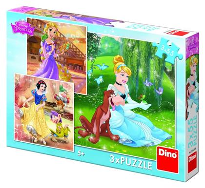 Παιδικό Puzzle Πριγκίπισσες στις Διακοπές 55pcs για 5+ Ετών Dino