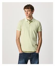 Pepe Jeans Ανδρικό T-shirt Polo Πράσινο