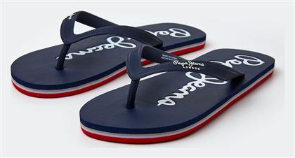 Pepe Jeans Bay Beach Basic Ανδρικά Flip Flops Μπλε