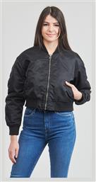 Pepe Jeans Κοντό Γυναικείο Bomber Jacket Μαύρο