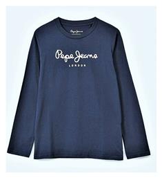 Pepe Jeans Παιδική Χειμερινή Μπλούζα Μακρυμάνικη Navy Μπλε από το Spartoo