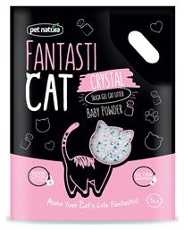 Pet Natura Fantasticat Κρυσταλλική Άμμος Γάτας Baby Powder 2kg 5lt