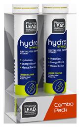 Pharmalead Hydro Energy 195mg Λεμόνι 2 x 20 αναβράζοντα δισκία