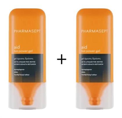 Pharmasept Hot Power Gel Plus Θερμαντική Γέλη 2x100ml