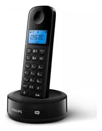 Philips D1651B Ασύρματο Τηλέφωνο Μαύρο από το e-shop