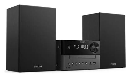 Philips Ηχοσύστημα 2.0 TAM3505 18W με CD / Digital Media Player, WiFi και Bluetooth Μαύρο