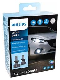 Philips Λάμπες Αυτοκινήτου Ultinon Pro 3022 H7 LED 6000K Ψυχρό Λευκό 2τμχ