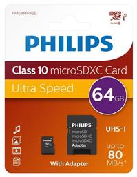 Philips Microsdxc 64gb Class 10 U1 Uhsi microSDXC 64GB Class 10 U1 UHS-I