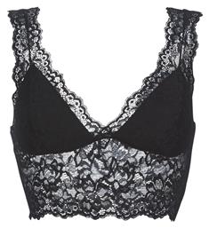 Pieces Μαύρο Γυναικείο Bralette Σουτιέν