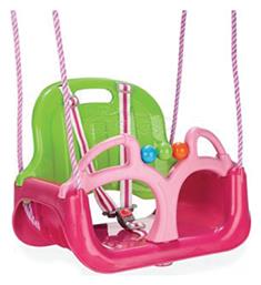 Pilsan Κούνια με Προστατευτικό και Ζώνη Ασφαλείας Πλαστική Samba για 1+ Ετών Ροζ