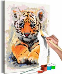 Πίνακας για να τον ζωγραφίζεις - Baby Tiger 40x60 - Διαστάσεις (εκατ)Μήκος: 40 Ύψος: 60 από το Polihome