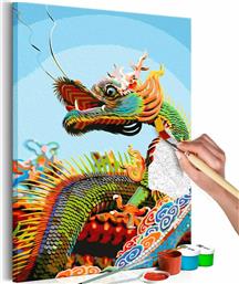 Πίνακας για να τον ζωγραφίζεις - Colourful Dragon 40x60 - Διαστάσεις (εκατ)Μήκος: 40 Ύψος: 60