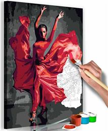 Πίνακας για να τον ζωγραφίζεις - Red Dress 40x60 - Διαστάσεις (εκατ)Μήκος: 40 Ύψος: 60 από το Polihome