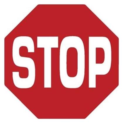 Πινακίδα Κ.Ο.Κ. ''STOP'' 572414.0010