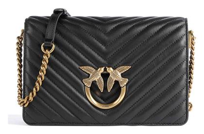 Pinko Classic Love Click Chevron Γυναικεία Τσάντα