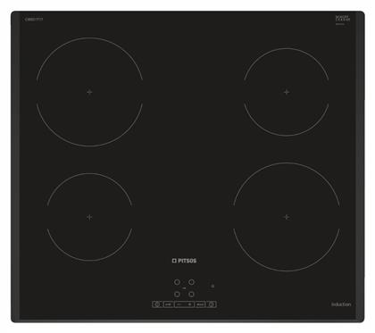 Pitsos CIE651T17 Επαγωγική Εστία Αυτόνομη 59.2x55.2cm