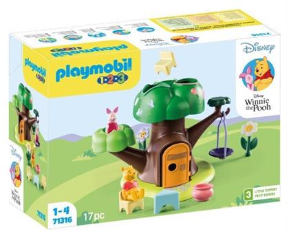 Playmobil 123 Disney Winnie's & Piglet's Tree House για 1-4 ετών