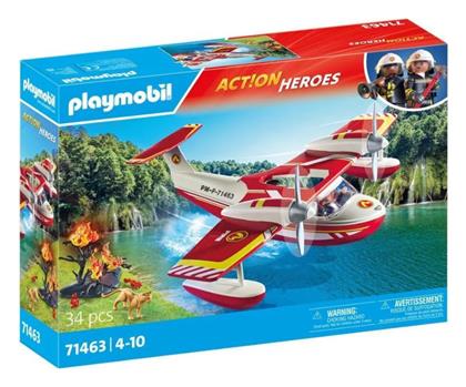 Playmobil Action Heroes Πυροσβεστικό Υδροπλάνο για 4-10 ετών