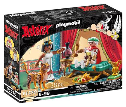 Playmobil Asterix Καίσαρας και Κλεοπάτρα για 5-99 ετών