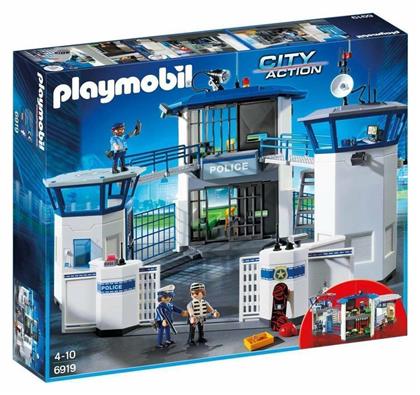 Playmobil City Action Αρχηγείο Αστυνομίας και Φυλακή Ασφαλείας για 4-10 ετών