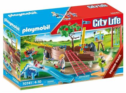 Playmobil City Life Playground Adventure with Shipwreck για 4-10 ετών