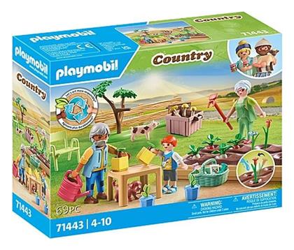 Playmobil Country Ο Λαχανόκηπος Του Παππού Και Της Γιαγιάς για 4-10 ετών