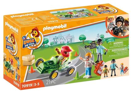 Playmobil Duck On Call Διάσωση στα Go-Kart για 3 ετών