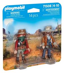 Playmobil Duo Pack Σερίφης και Ληστής για 4-10 ετών