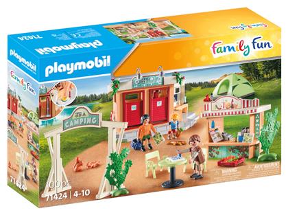 Playmobil Family Fun Οργανωμένο Camping για 4-10 ετών