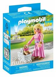 Playmobil MyLife Γυναίκα με Τσιουάουα & Καλάθι για 4-10 ετών