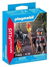 Playmobil Special Plus Πολεμιστής Με Λύκο για 4-10 ετών