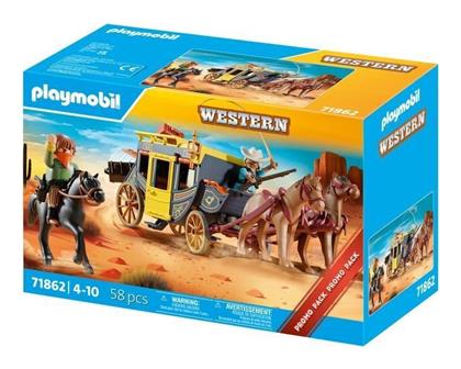 Playmobil Western Άμαξα Άγριας Δύσης για 4-10 ετών