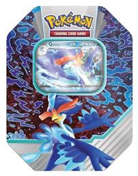 Pokemon Paldea Partners Pokémon Φακελάκια Quaquaval EX Tin