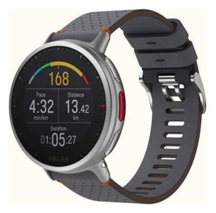 Polar Vantage V2 Shift Edition Aluminium 47mm Αδιάβροχο Smartwatch με Παλμογράφο (Γκρι)