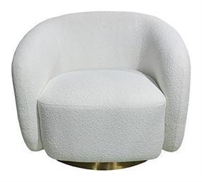 Πολυθρόνα Bouclé Scot 75x87x73cm Μπεζ