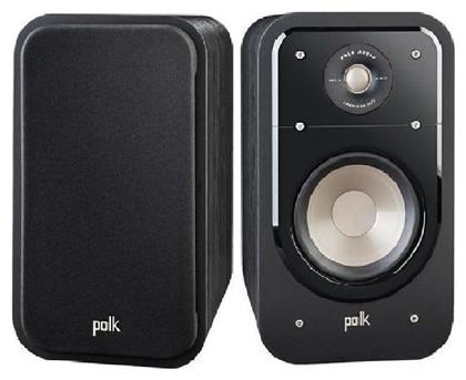 Polk Audio S20 Ζεύγος Ηχείων Hi-Fi Βιβλιοθήκης 125W 2 Δρόμων Π21.59xΒ35.05xΥ37.59εκ. Μαύρο