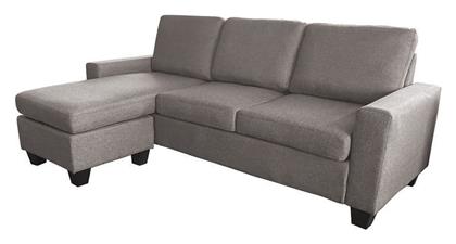 Portland-w Γωνιακός 203x140x85εκ. Cappuccino